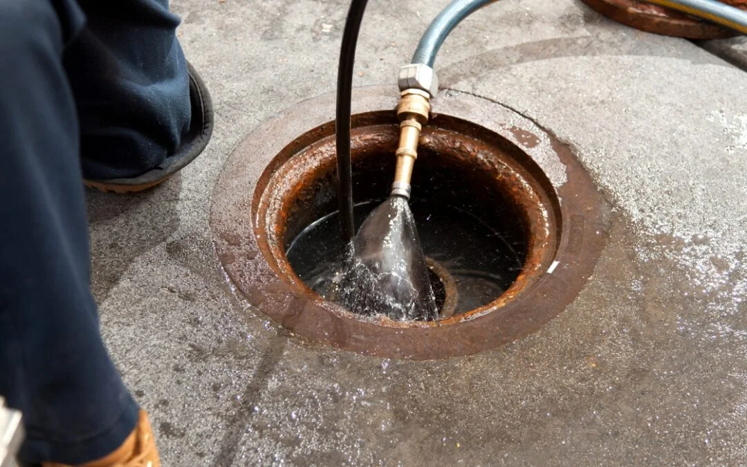 Mechanische Reinigung einer Rohrleitung